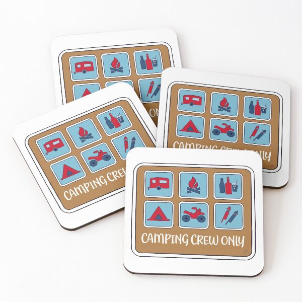 Item preview, Camping Crew Only designed and sold by RooBooCo.