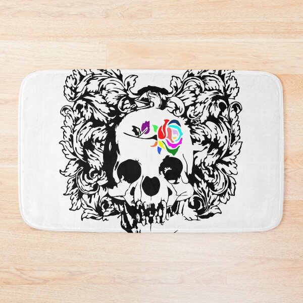 Item preview, dead rose skull designed and sold by adrianazola.