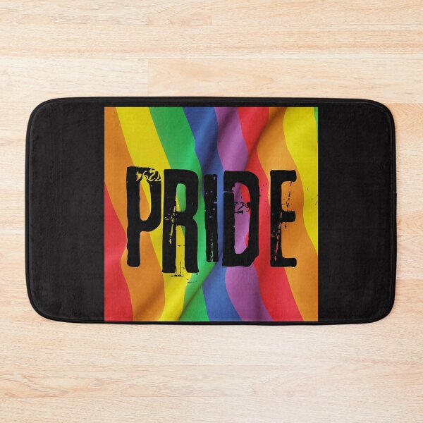 Item preview, Pride Grunge Text With Rainbow Background Design designed and sold by EarthArtDesigns.
