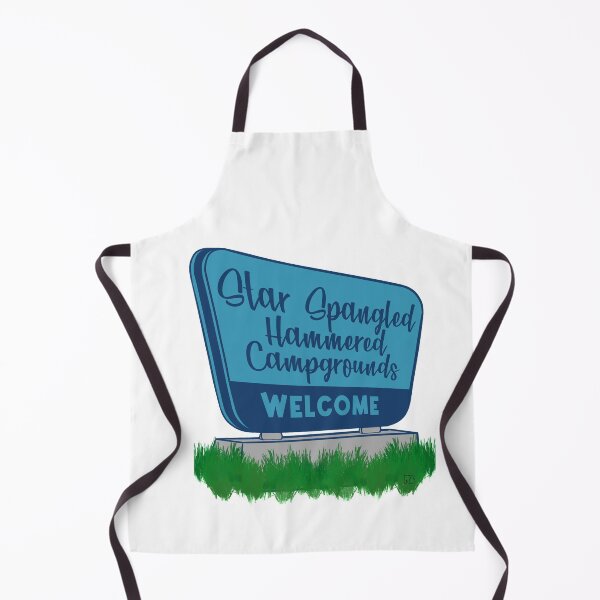 Item preview, Star Spangled Hammered Campgrounds designed and sold by RooBooCo.
