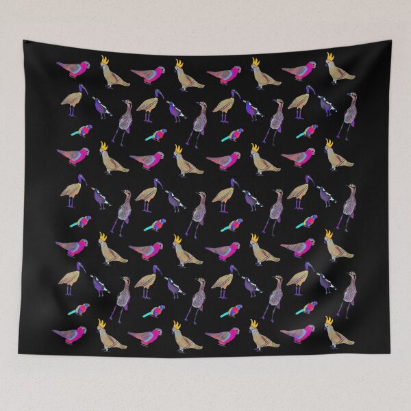 Item preview, Metallic Birds of Australia Pattern designed and sold by Digitaldingo.