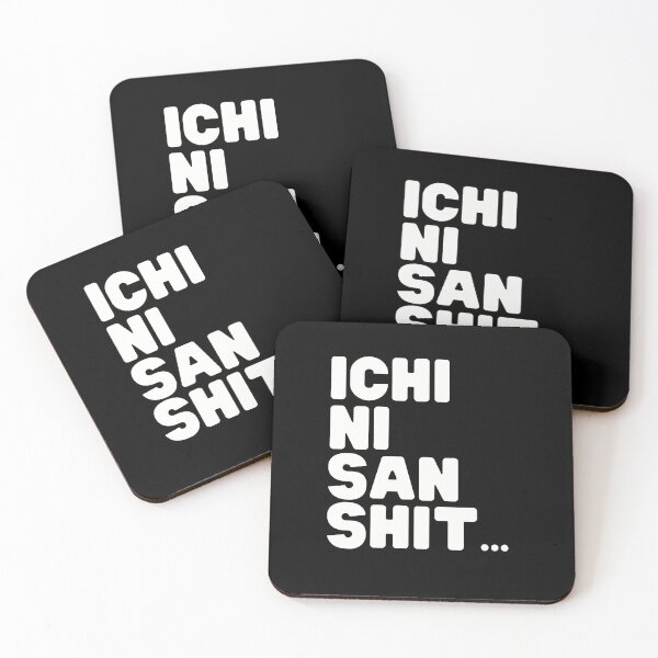 Item preview, Ichi Ni San Shit Funny Japanese Shirt, Pun Martial Arts Tee designed and sold by Polishthestone.