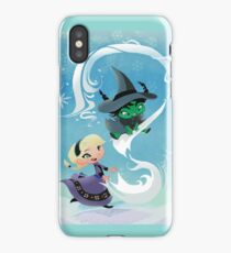 Defying Gravity and Letting Go iPhone Case