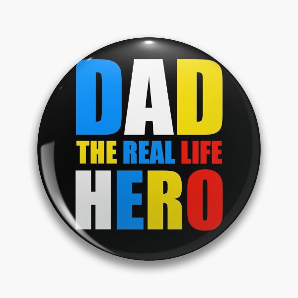Item preview, Dad The Real Life Hero  designed and sold by KGN  CREATIVITY.