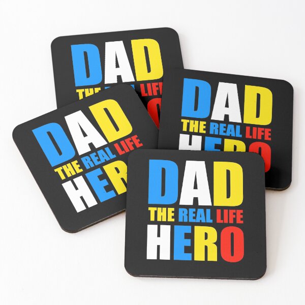 Item preview, Dad The Real Life Hero  designed and sold by KGN  CREATIVITY.