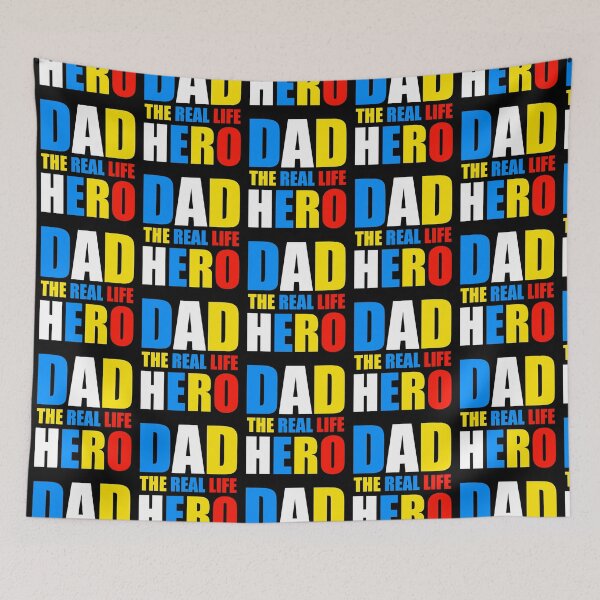 Item preview, Dad The Real Life Hero  designed and sold by KGN  CREATIVITY.