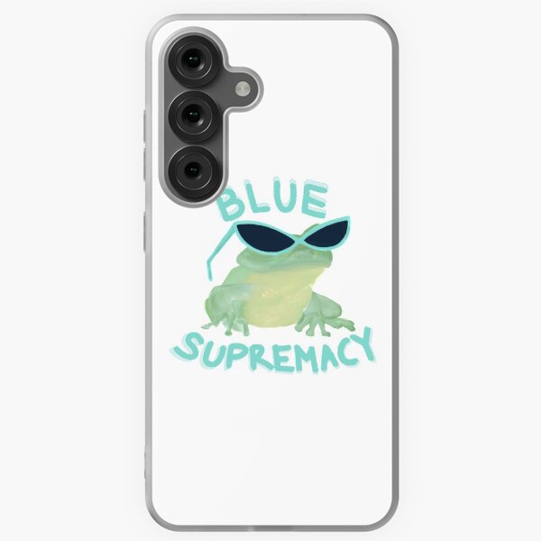 Item preview, Blue Supremacy Frog ;)  designed and sold by Nyzen.