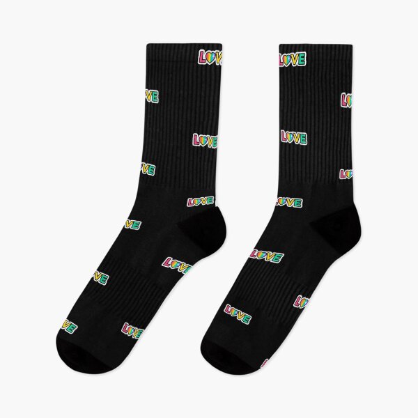 Item preview, LGBTQ+ Pride Rainbow Heart Love Design designed and sold by HolidayTees.