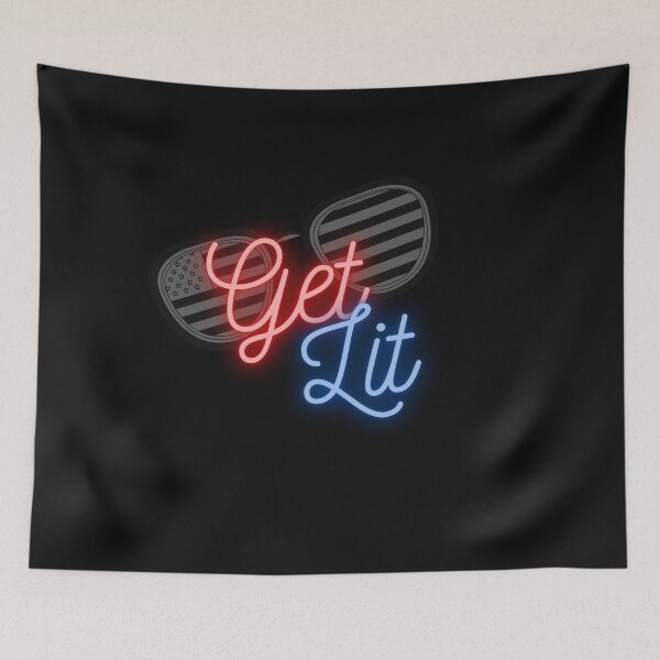 Item preview, Get Lit this 4th  designed and sold by GeoTeasters.