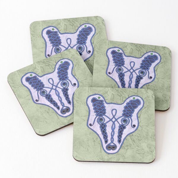 Item preview, Celtic Knot Badger designed and sold by Moti Black.