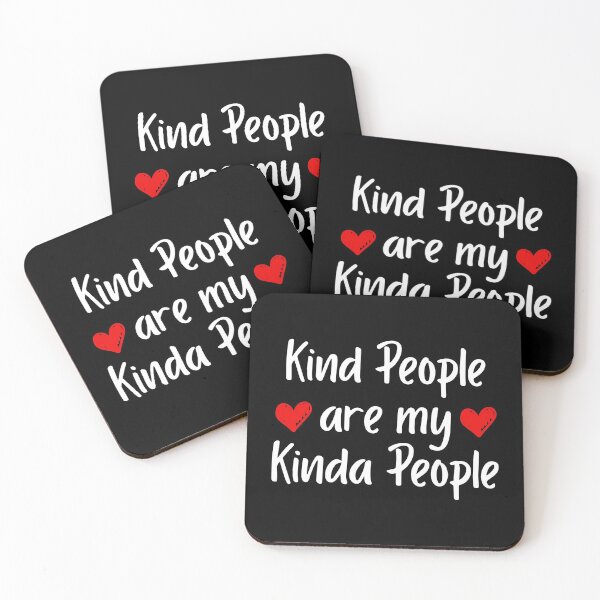 Item preview, Kind People Are My Kinda People Heart designed and sold by ZimbomDesigner.