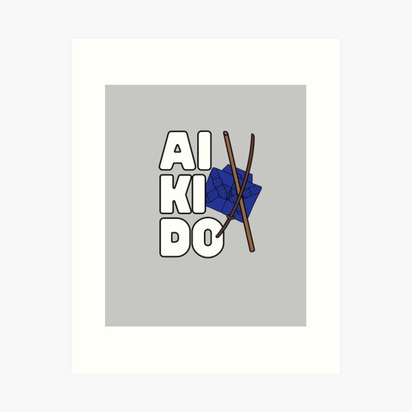 Artikel-Vorschau von Aikido Bokken, Jo, Hakama, Aikido Lifestyle Geschenkidee, designt und verkauft von Polishthestone.