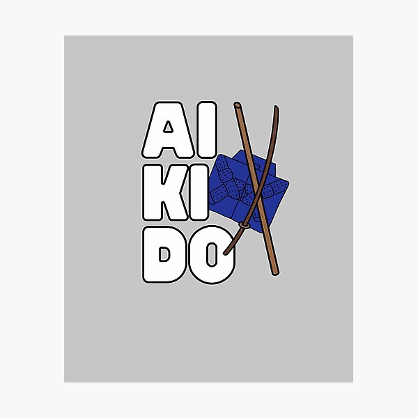 Artikel-Vorschau von Aikido Bokken, Jo, Hakama, Aikido Lifestyle Geschenkidee, designt und verkauft von Polishthestone.