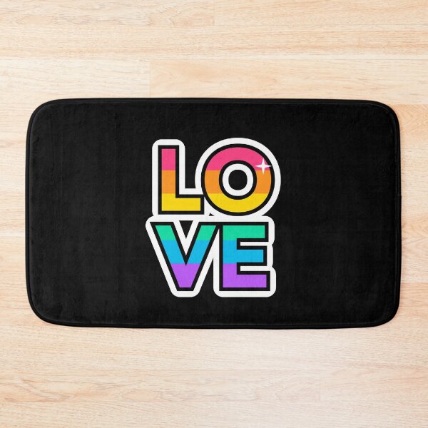 Item preview, LGBTQ+ Pride Rainbow Heart Love Design designed and sold by HolidayTees.
