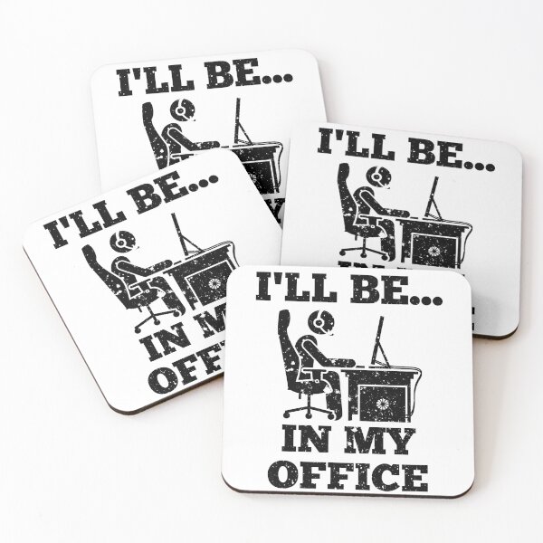 Item preview, I'll Be In My Office Gamer Video Games Video Gamer designed and sold by Tasha McGlashan.