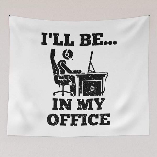 Item preview, I'll Be In My Office Gamer Video Games Video Gamer designed and sold by Tasha McGlashan.