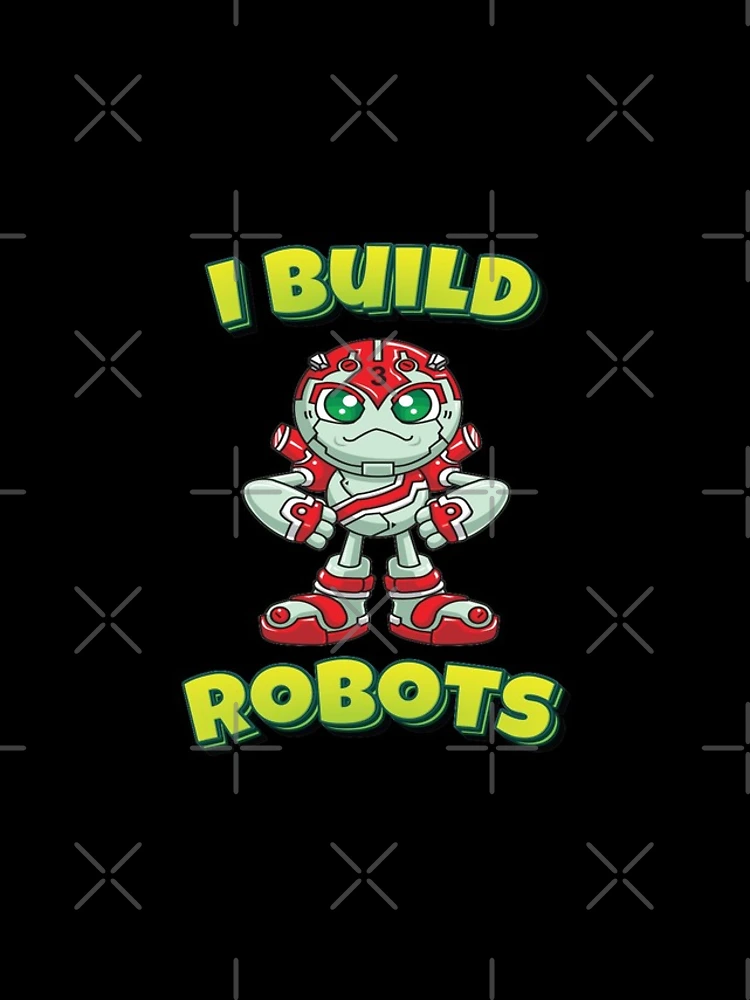 Thumbnail 4 of 4, iPhone Case, I Build Robots designed and sold by ProjectRobotics.