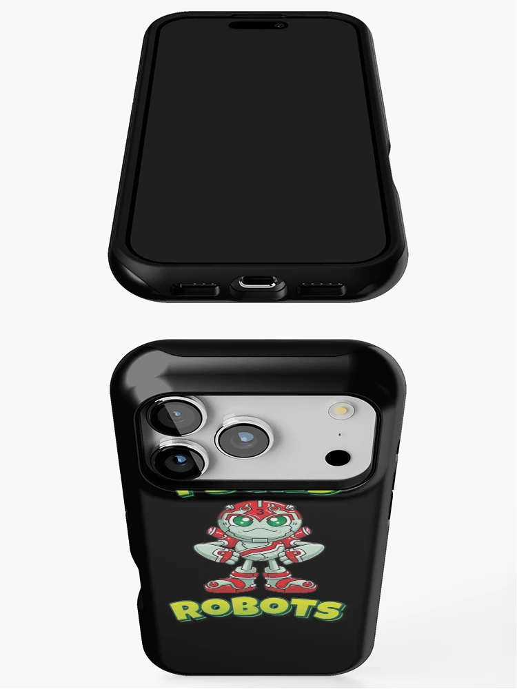 Thumbnail 3 of 4, iPhone Case, I Build Robots designed and sold by ProjectRobotics.