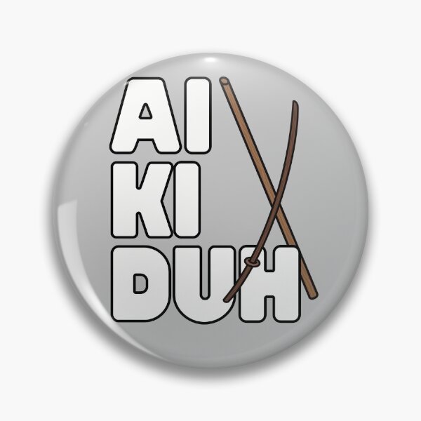 Item preview, Aikido Aiki Duh Bokken & Jo, Aikido Lifestyle Gift Idea designed and sold by Polishthestone.