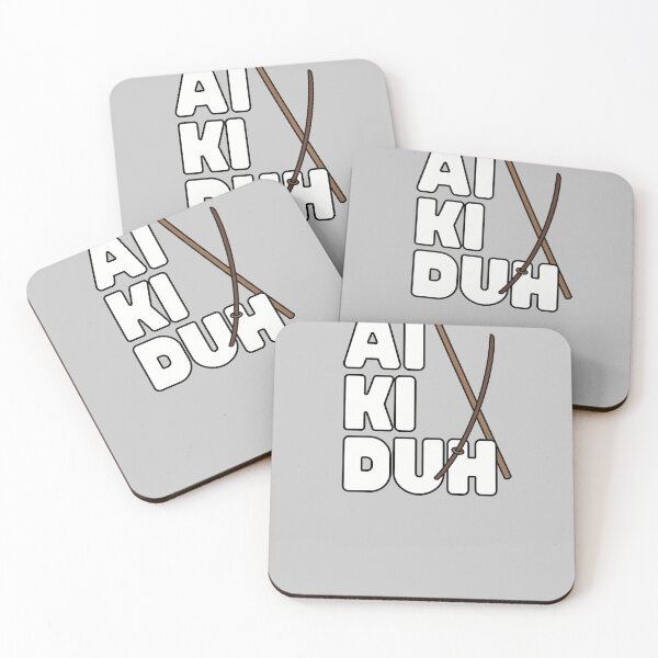 Item preview, Aikido Aiki Duh Bokken & Jo, Aikido Lifestyle Gift Idea designed and sold by Polishthestone.