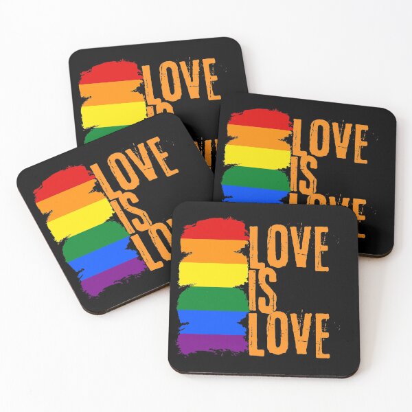 Item preview, Love Is Love Gay Pride Rainbow Design  designed and sold by EarthArtDesigns.