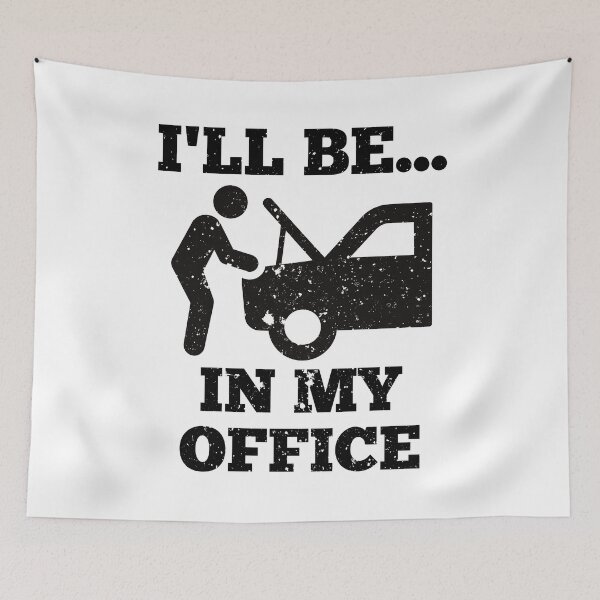 Item preview, Mechanic I'll Be In My Office Auto Lover Car Lover designed and sold by Tasha McGlashan.