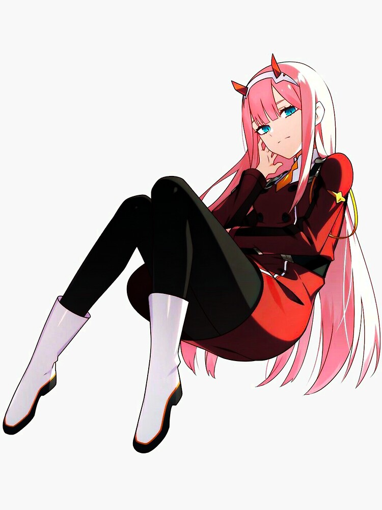 Zero Two on sale Enamel-pin and Sticker by Nüwa