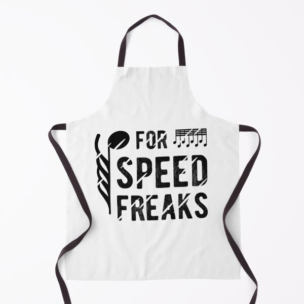 Item preview, For Speed Freaks - 64th Notes HemiDemiSemiQuaver (black text) designed and sold by Kendall Anderson.