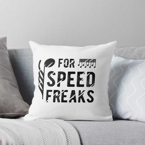 Item preview, For Speed Freaks - 64th Notes HemiDemiSemiQuaver (black text) designed and sold by Kendall Anderson.
