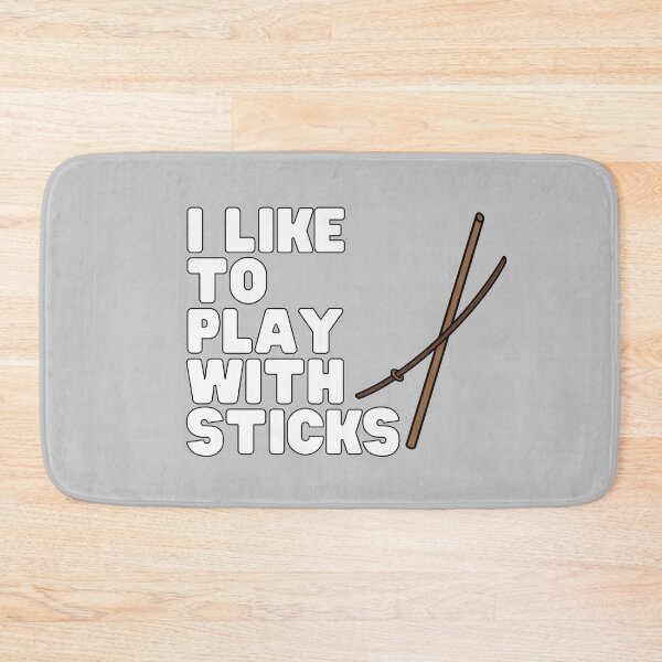 Item preview, Aikido Kendo Bokken & Jo, Aikido Kendo Lifestyle Gift Idea, I like to Play with Sticks designed and sold by Polishthestone.