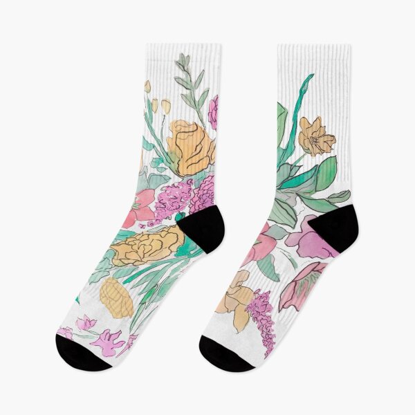 Item preview, Dreamy Watercolor Flowers designed and sold by KateChurches.