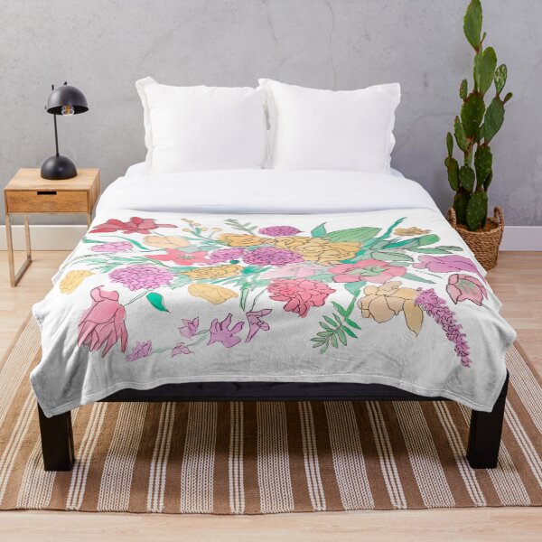 Aperçu de l'œuvre Fleurs aquarelles de rêve créée et vendue par KateChurches.
