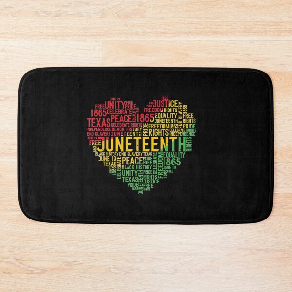 Item preview, Juneteenth Heart Black History Afro American African Freedom designed and sold by jackbellart.