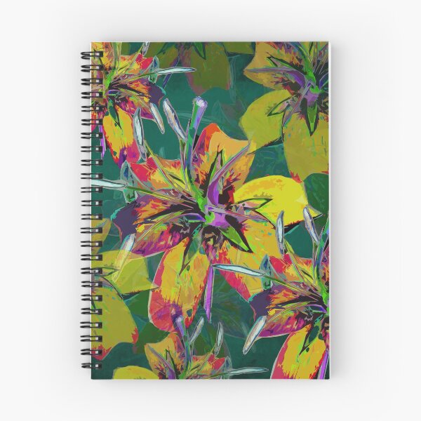 Item preview, Luscious Liliums - Yellow / Green designed and sold by PoppyPod.