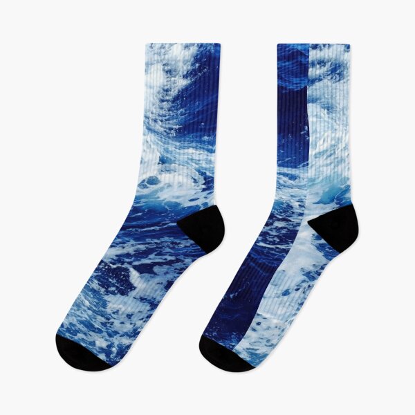 Item preview, Ocean Waves - Blue designed and sold by BarthasBasement.