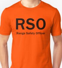 RSO - Range Safety Officer Unisex T-Shirt
