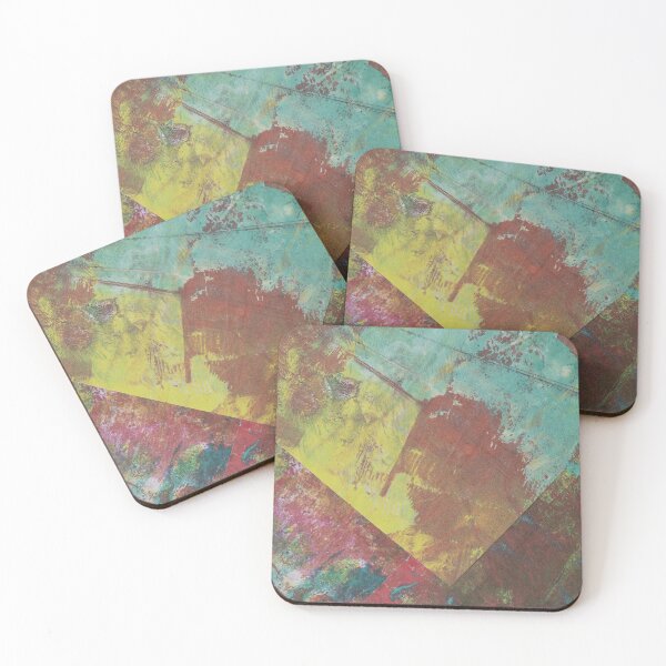 Item preview, A Collage of Abstract Mono Prints designed and sold by mewinkart.