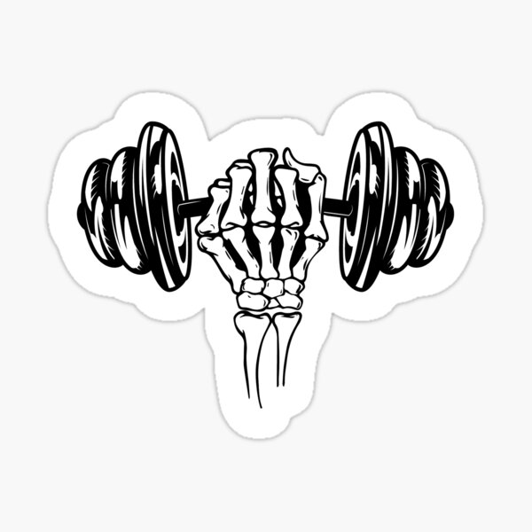 Item preview, Skeleton Dumbbell designed and sold by matthh5.