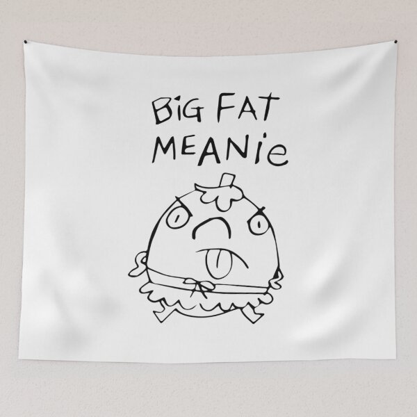 Item preview, Big Fat Meanie designed and sold by tolittlearrows.