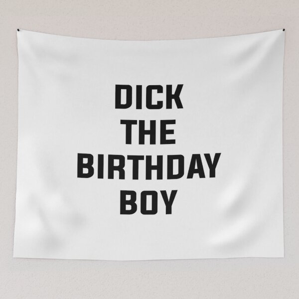 Item preview, Dick the Birthday Boy designed and sold by tolittlearrows.