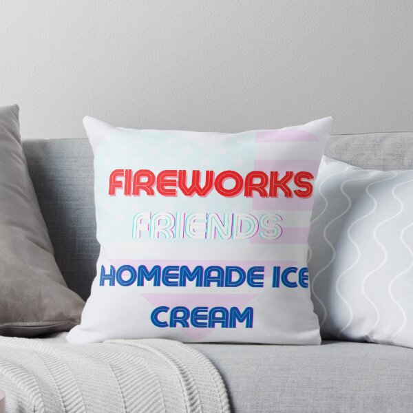 Item preview, Fireworks, Friends, Homemade Ice Cream designed and sold by GeoTeasters.