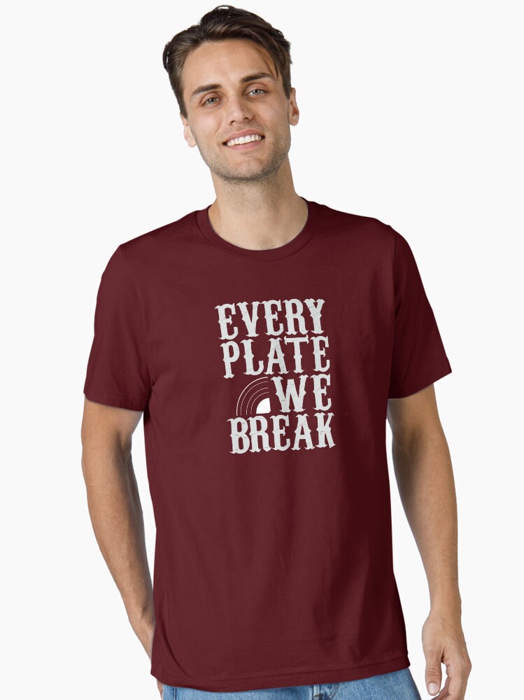 Thumbnail 2 of 7, Essential T-Shirt, everyplatewebreak - logo designed and sold by everyplate.