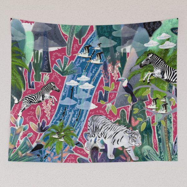 Item preview, Jungle landscape Pattern  designed and sold by MarcSabuncu.