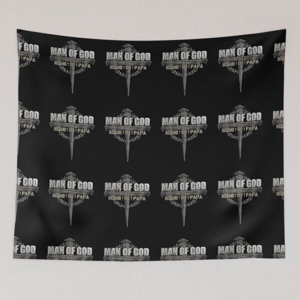Item preview, Mens Man of God Husband Dad Papa designed and sold by jackbellart.