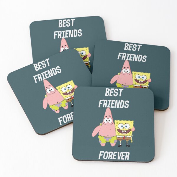 Item preview, Patrick  Spongebob best friends forever white text designed and sold by tolittlearrows.