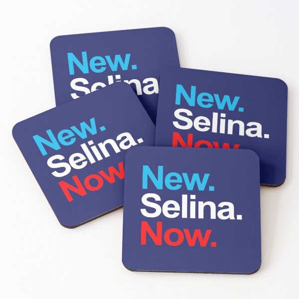 Item preview, New. Selina. Now. (blue square) designed and sold by RedTon.