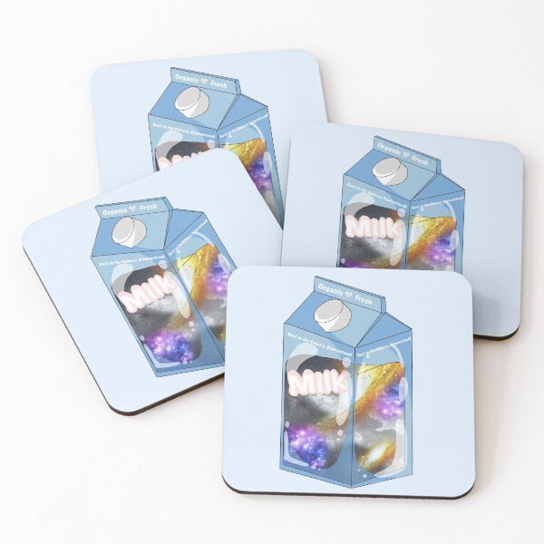 Item preview, Nonbinary Pride Milk Carton - Blue designed and sold by shahdraws.