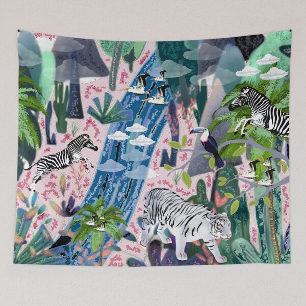 Item preview, Jungle landscape Pattern  designed and sold by MarcSabuncu.