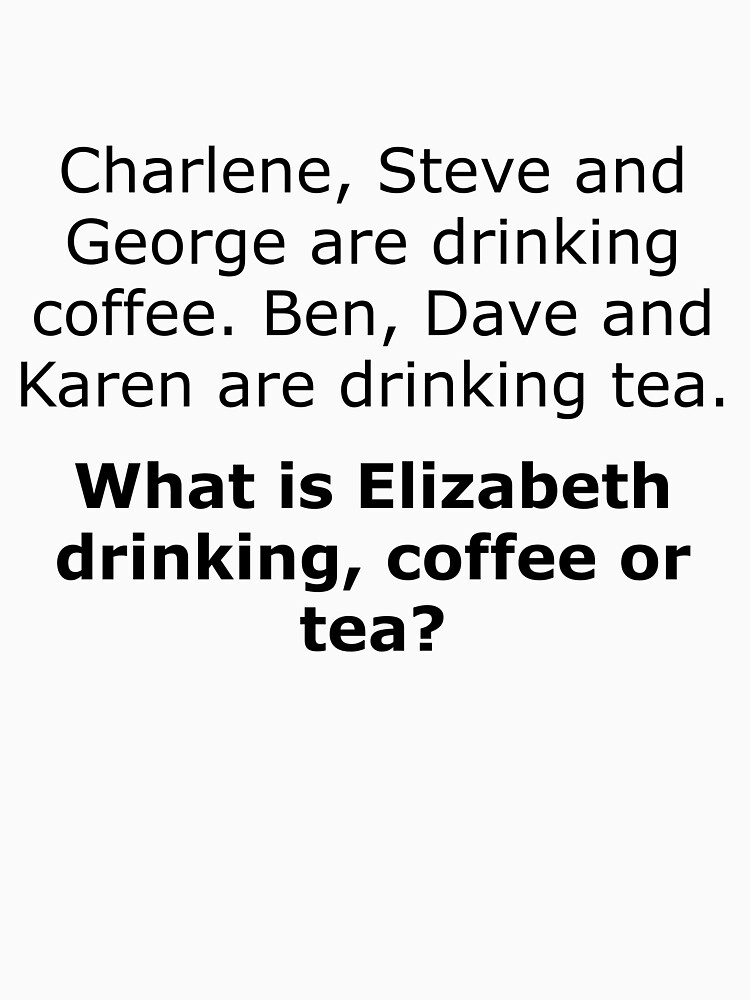 Complex Riddle - Elizabeth Coffee/Tea Series by ThinkinClothing
