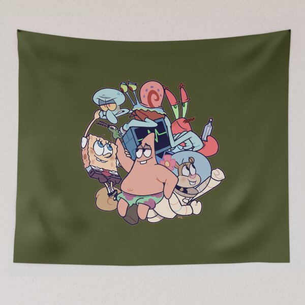 Item preview, Spongebob and Friends designed and sold by tolittlearrows.